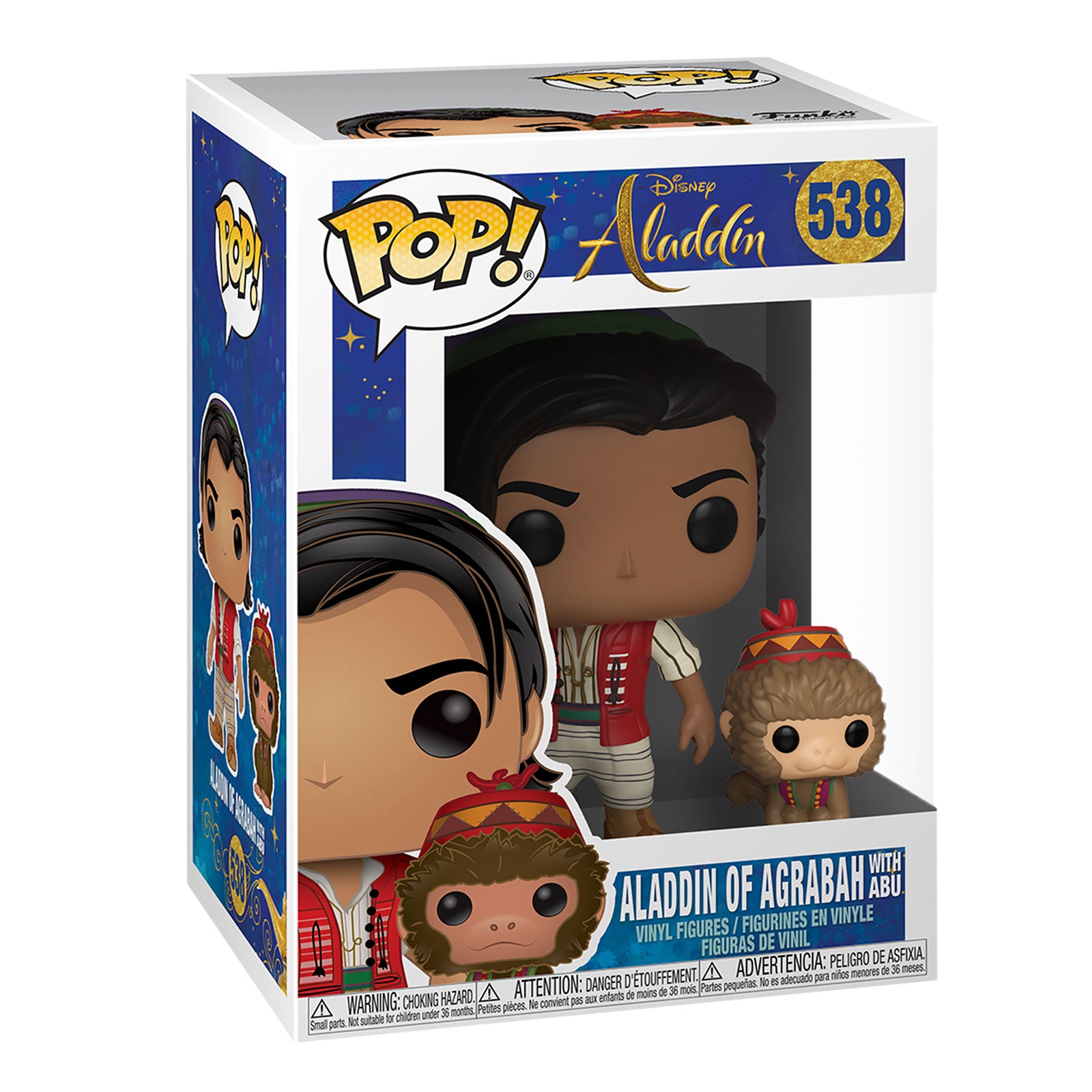 Immagine del prodotto Figura Funko Pop di Aladdin con Abu