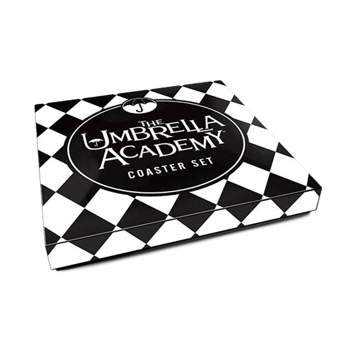 Immagine del prodotto The Umbrella Academy - Set di 4 sottobicchieri con simboli