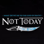 Immagine del prodotto T-shirt 'Not Today' per fan di Game of Thrones, nera