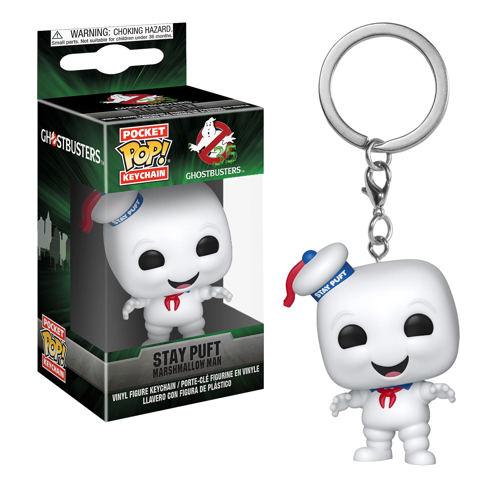Immagine del prodotto Ghostbusters - Portachiavi Funko Pop Uomo Marshmallow