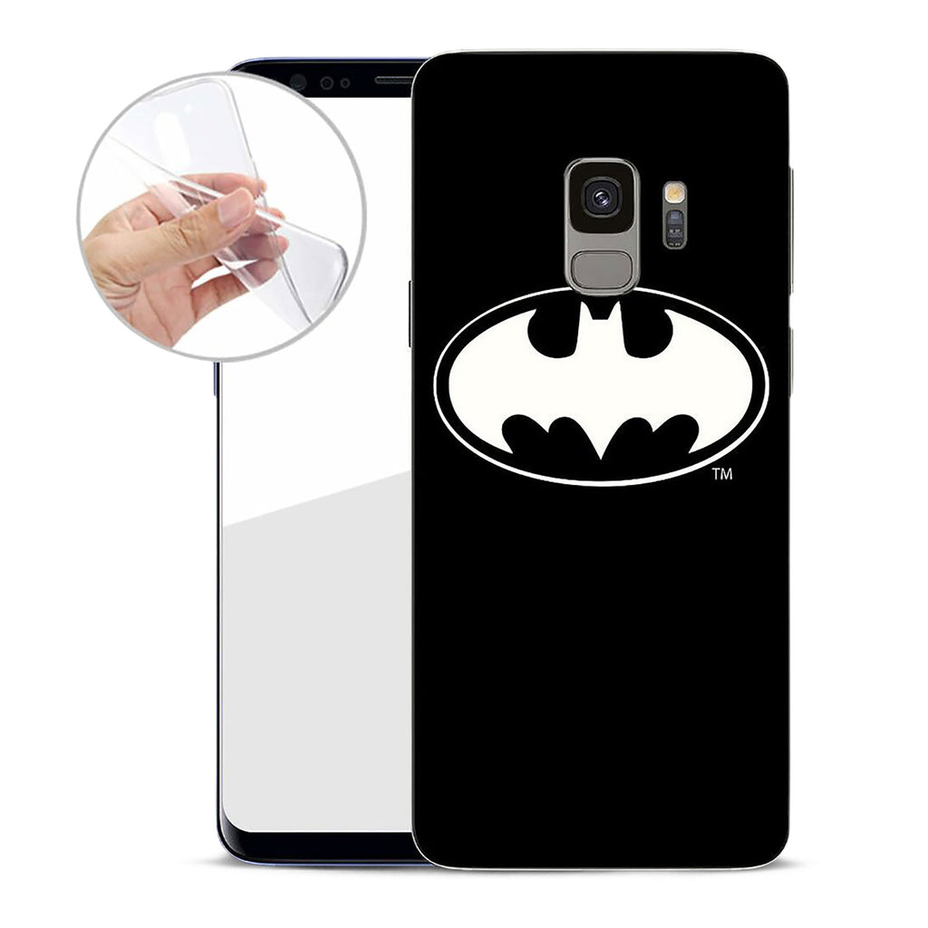 Image produit Batman - Logo Samsung Galaxy S9 Coque en silicone noir