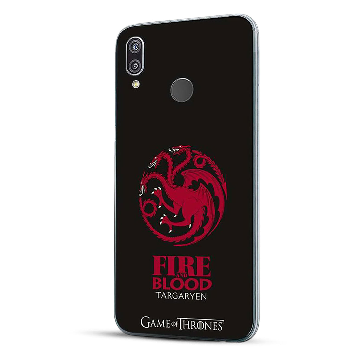 Image produit Game of Thrones - Coque Huawei P20 Lite Silicone Noir Blason Targaryen