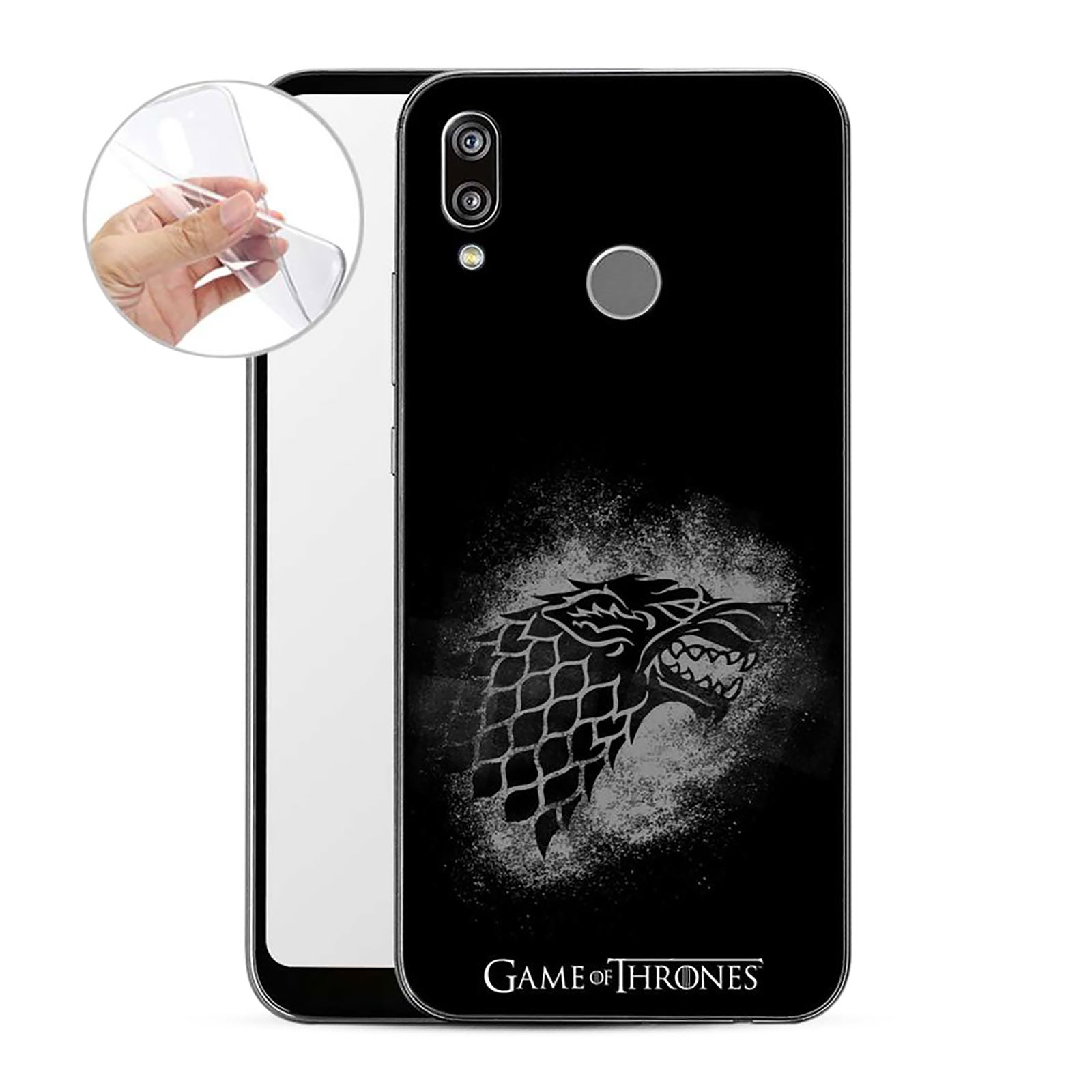 Image produit Game of Thrones - The North Remembers Coque Huawei P20 Lite Silicone Noir