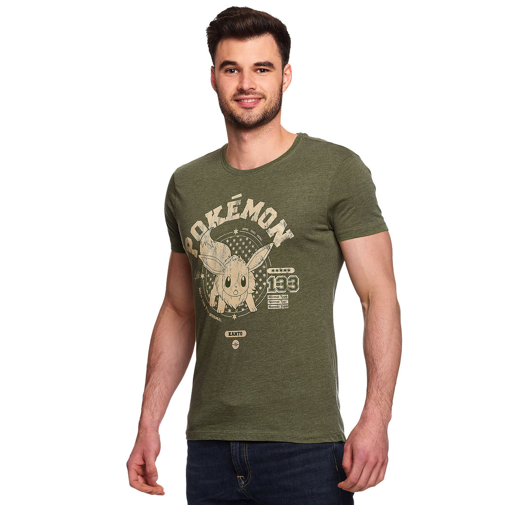Image produit Pokemon - T-shirt Eevee vert