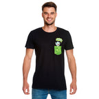 Produktbild Rick and Morty - Tiny Pocket Rick T-Shirt schwarz