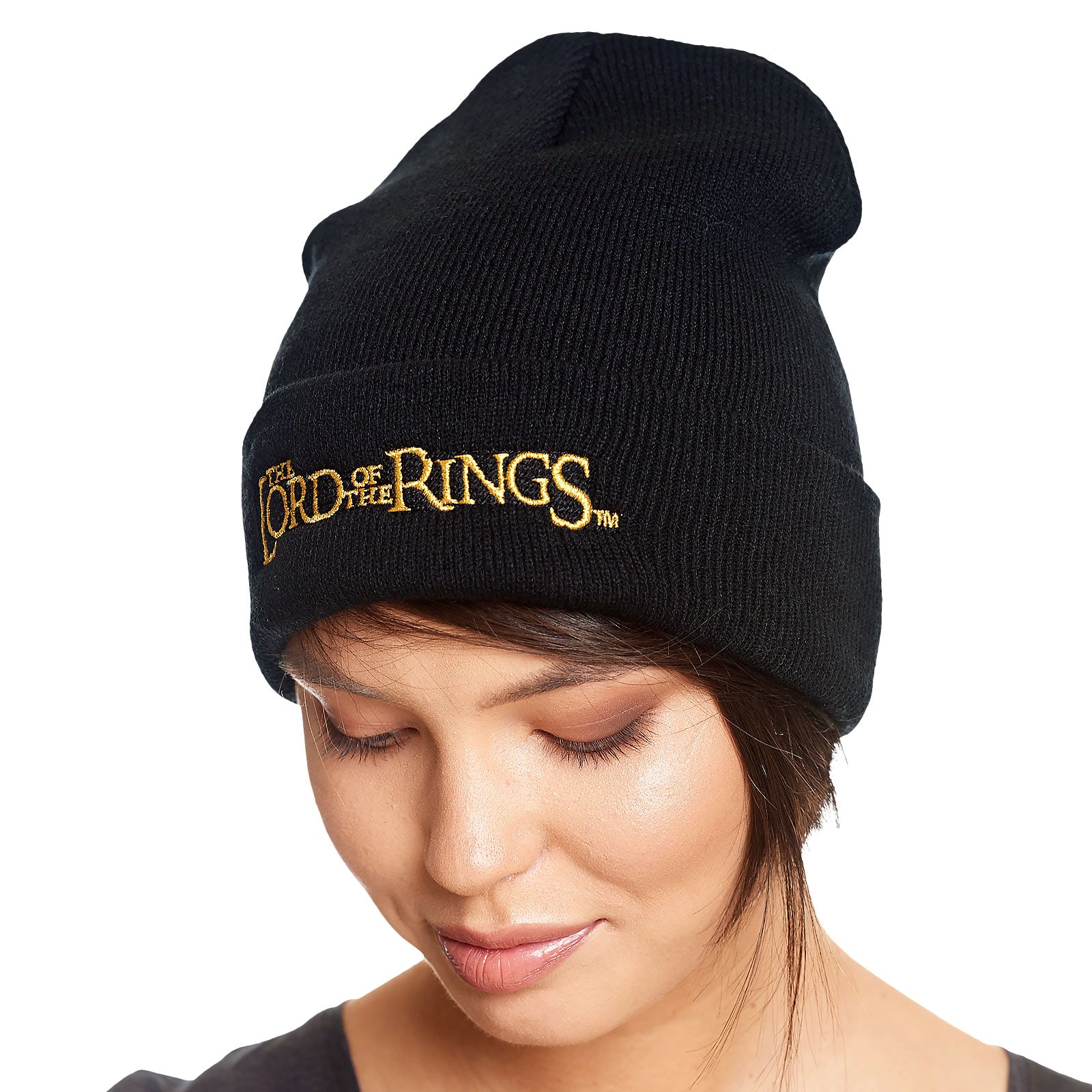 Produktbild Der Herr der Ringe - Logo Mütze schwarz