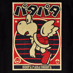 Produktbild Super Mario - Paratroopa Propaganda T-Shirt schwarz