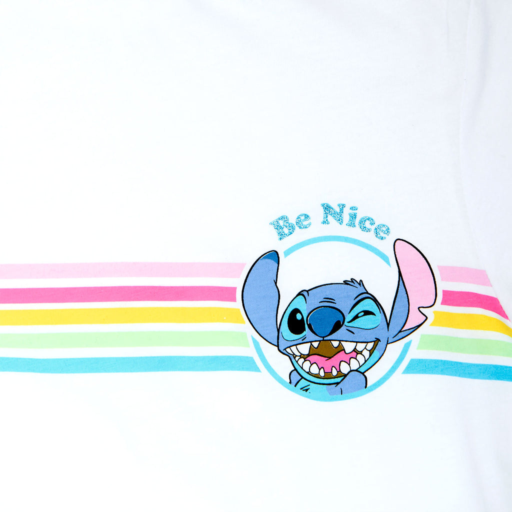 Immagine del prodotto Lilo & Stitch - Be Nice T-shirt donna bianca