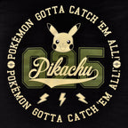 Image produit Pokemon - Pikachu N° 025 T-Shirt noir