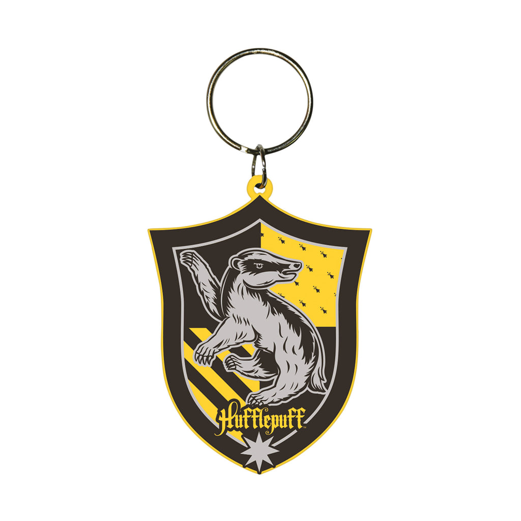Immagine del prodotto Portachiavi con stemma Hufflepuff - Harry Potter