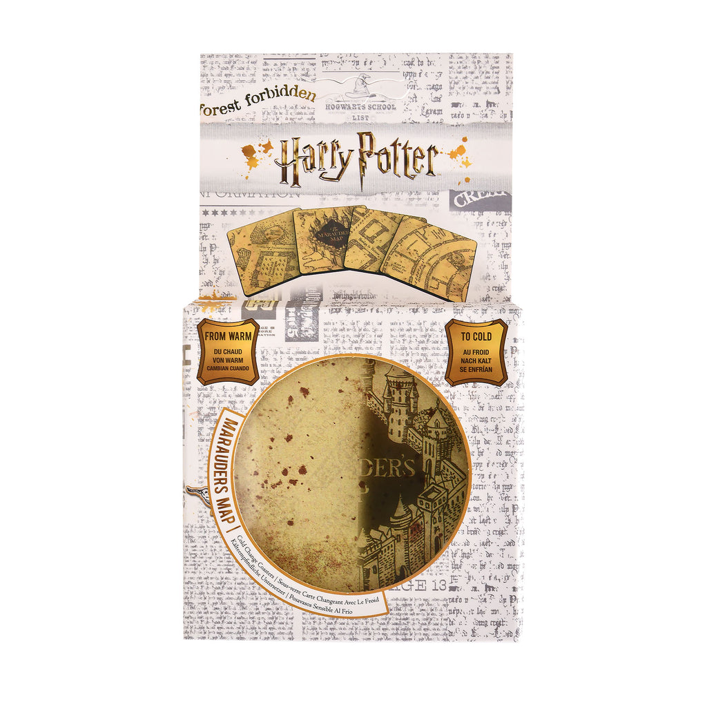 Product image Harry Potter - Marauder's Map Cold Effect Coaster Set of 4