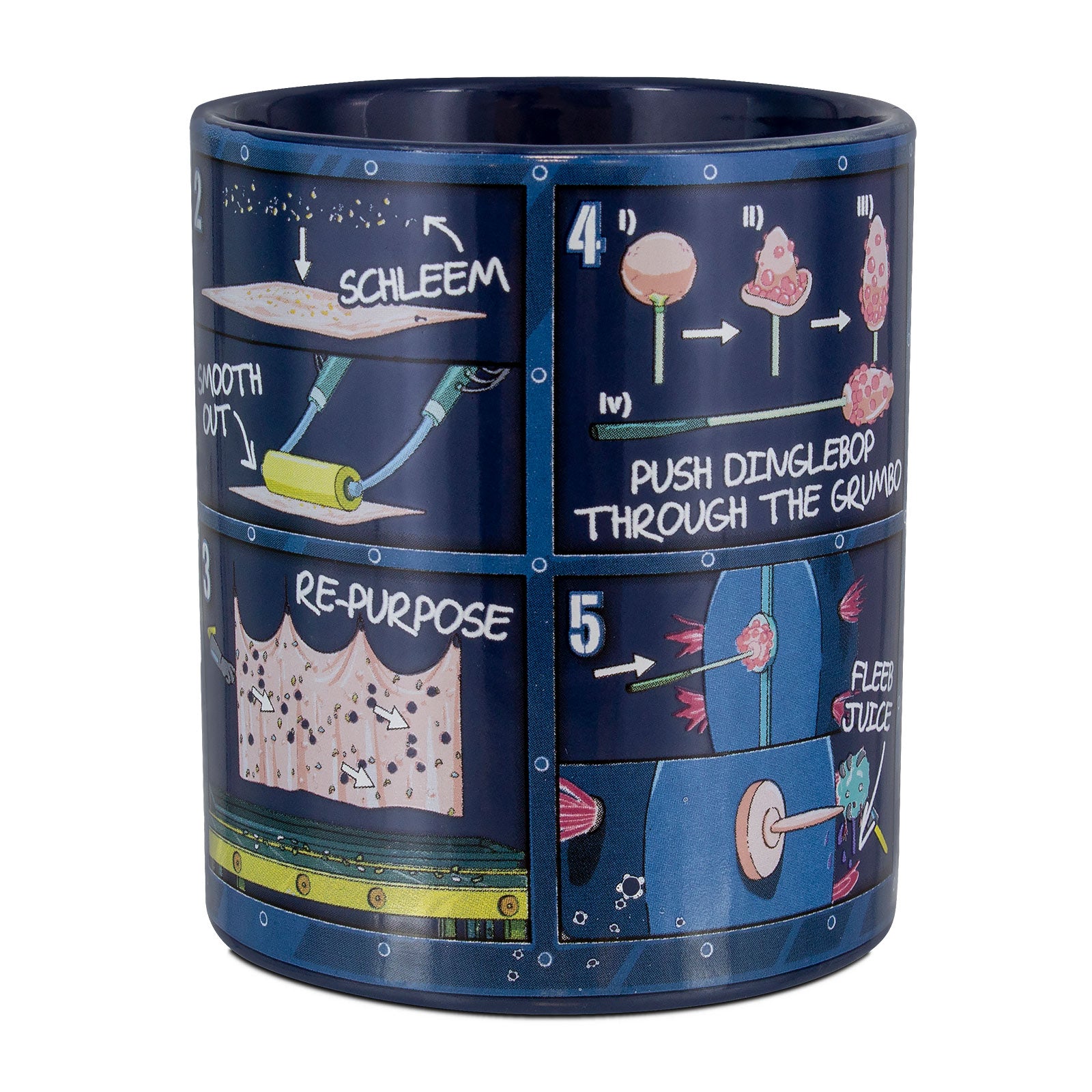 Immagine del prodotto Rick e Morty - Tazza istruzioni Plumbus