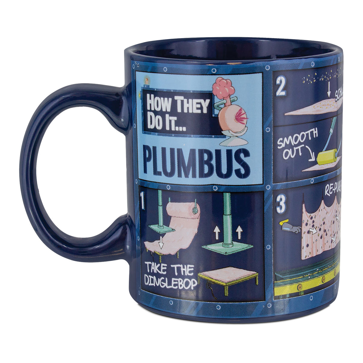Immagine del prodotto Rick e Morty - Tazza istruzioni Plumbus
