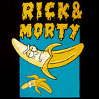Produktbild Rick and Morty - Low Hanging Banana T-Shirt schwarz