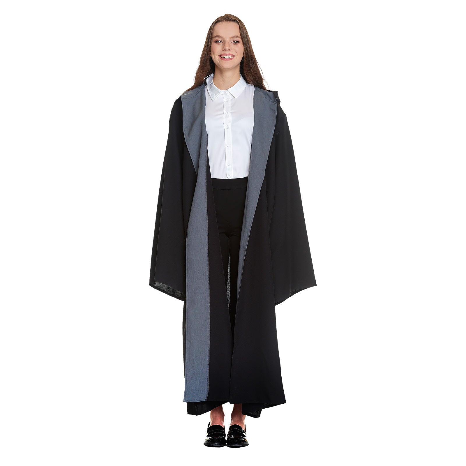 Immagine del prodotto Costume da mago con mantello con cappuccio per fan di Harry Potter