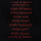 Produktbild Targaryen For The Throne T-Shirt schwarz - Game of Thrones