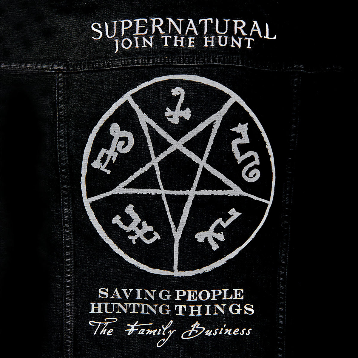 Produktbild Supernatural - Teufelsfalle Jeansjacke Damen schwarz