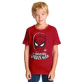 Immagine del prodotto Spider-Man - Maglietta per bambini rossa con faccia