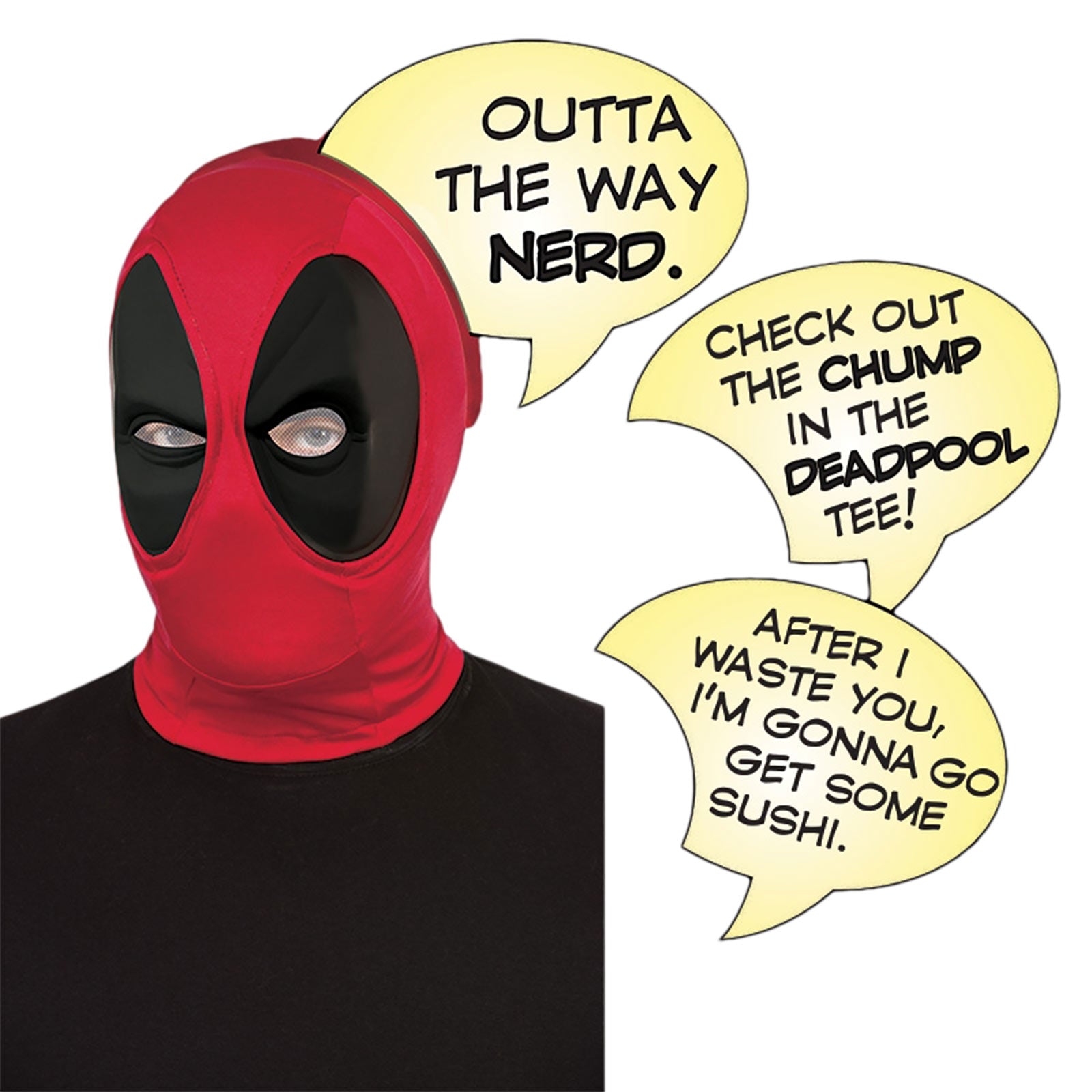 Immagine del prodotto Deadpool - Maschera con fumetti