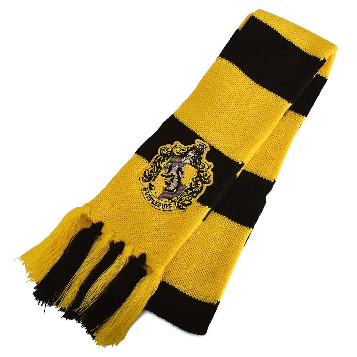Produktbild Harry Potter - Hufflepuff Wappen Kostüm Strickschal