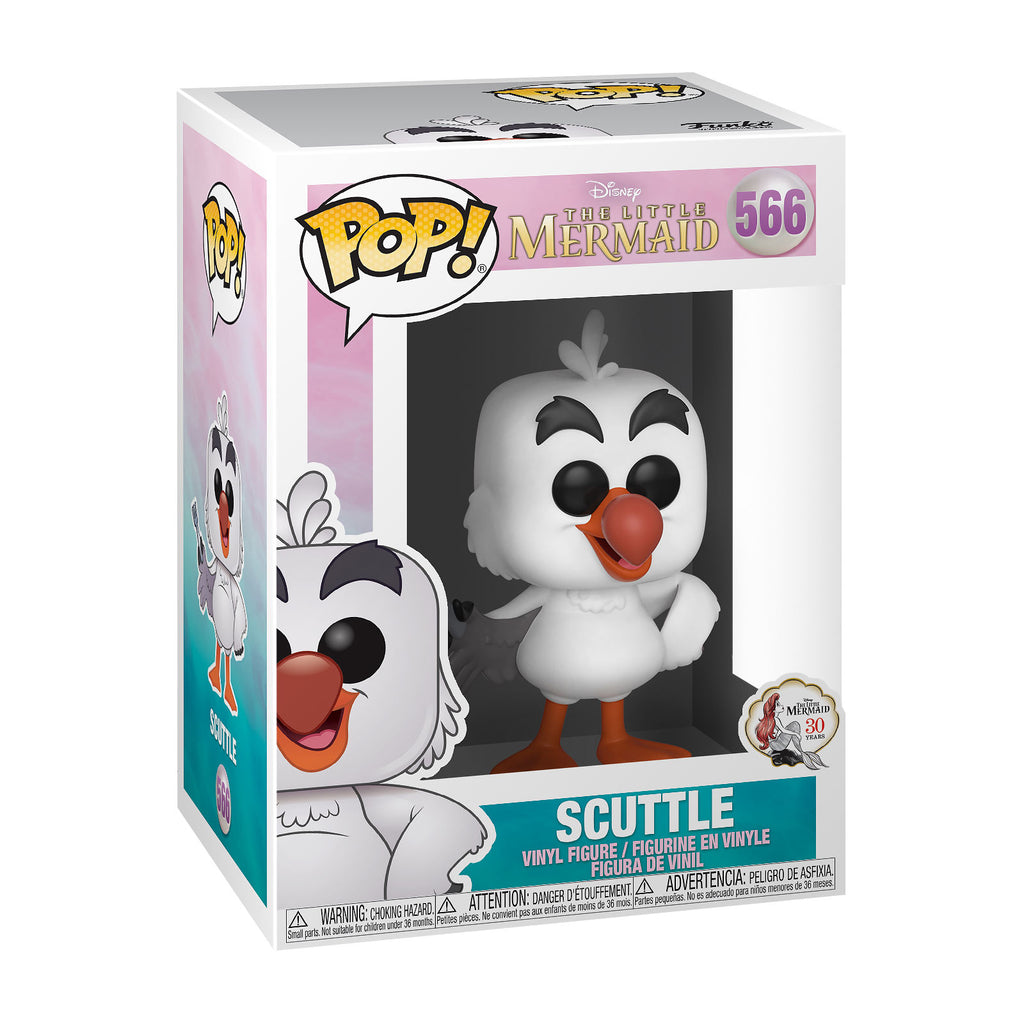 Image produit Arielle - Scuttle avec Fourchette Funko Pop Figurine