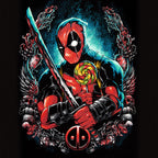 Image produit Deadpool - T-shirt Lollipop noir