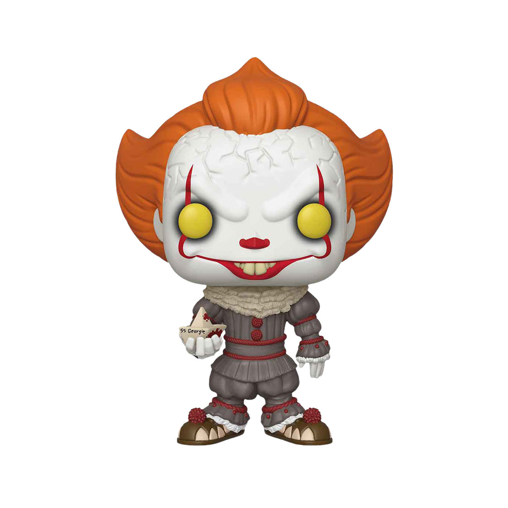 Image produit Stephen King's IT - Pennywise avec bateau Funko Pop figure 25 cm