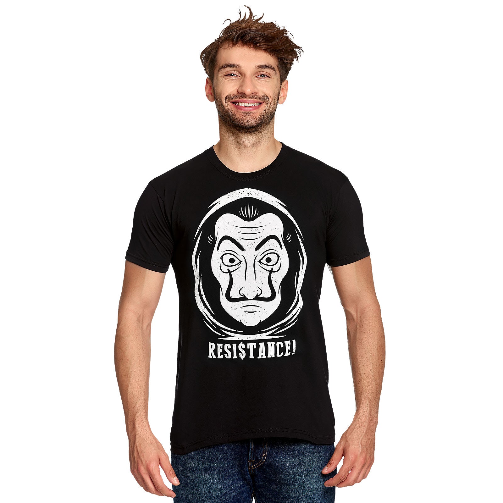 Produktbild Resistance T-Shirt für Haus des Geldes Fans schwarz