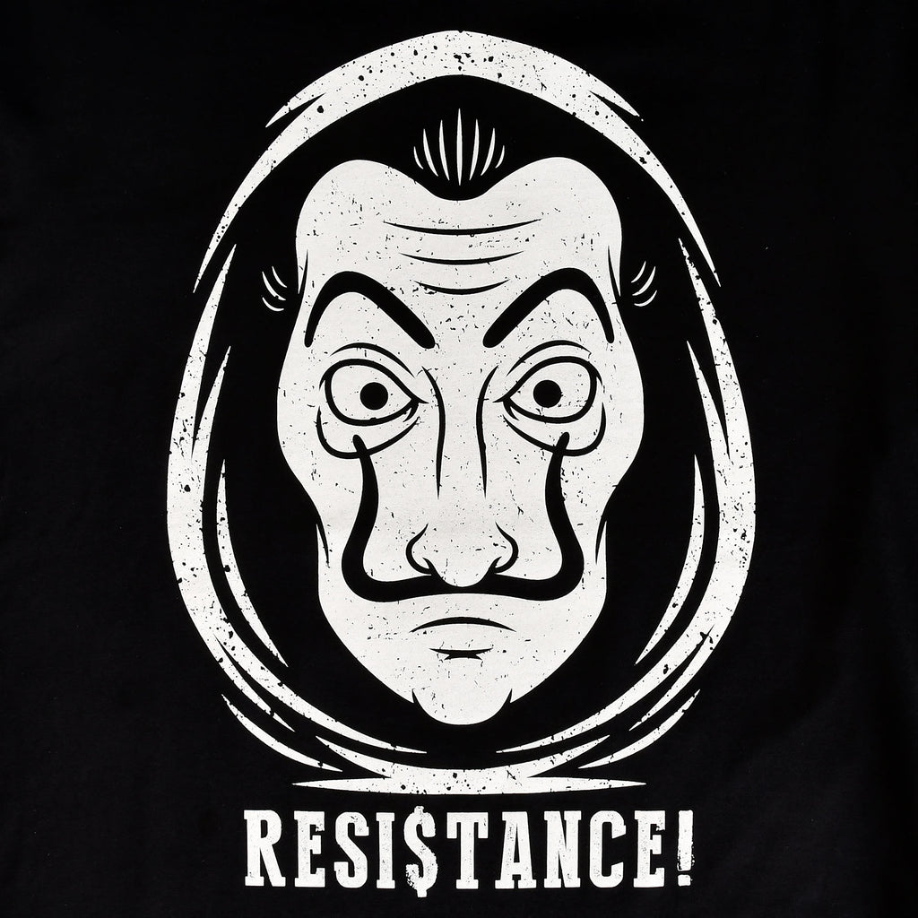 Produktbild Resistance T-Shirt für Haus des Geldes Fans schwarz