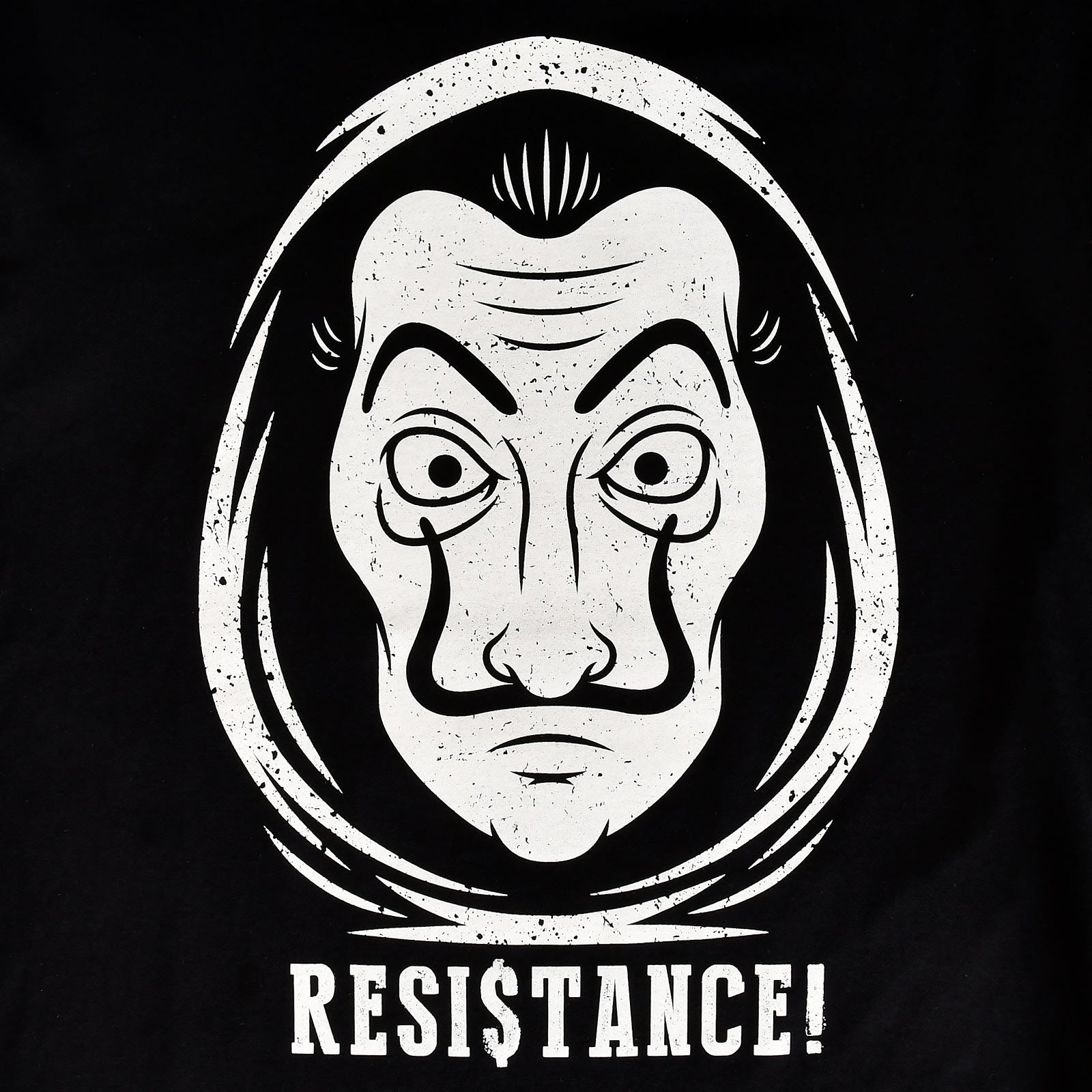 Produktbild Resistance T-Shirt für Haus des Geldes Fans schwarz