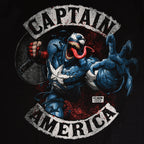 Image produit Captain America - T-shirt Venomized noir