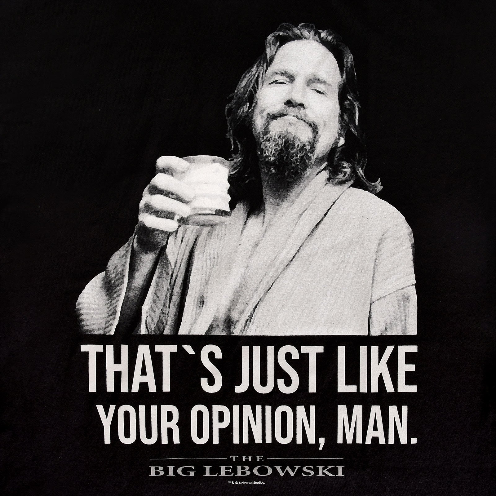 Product image The Big Lebowski - Dude T-Shirt black