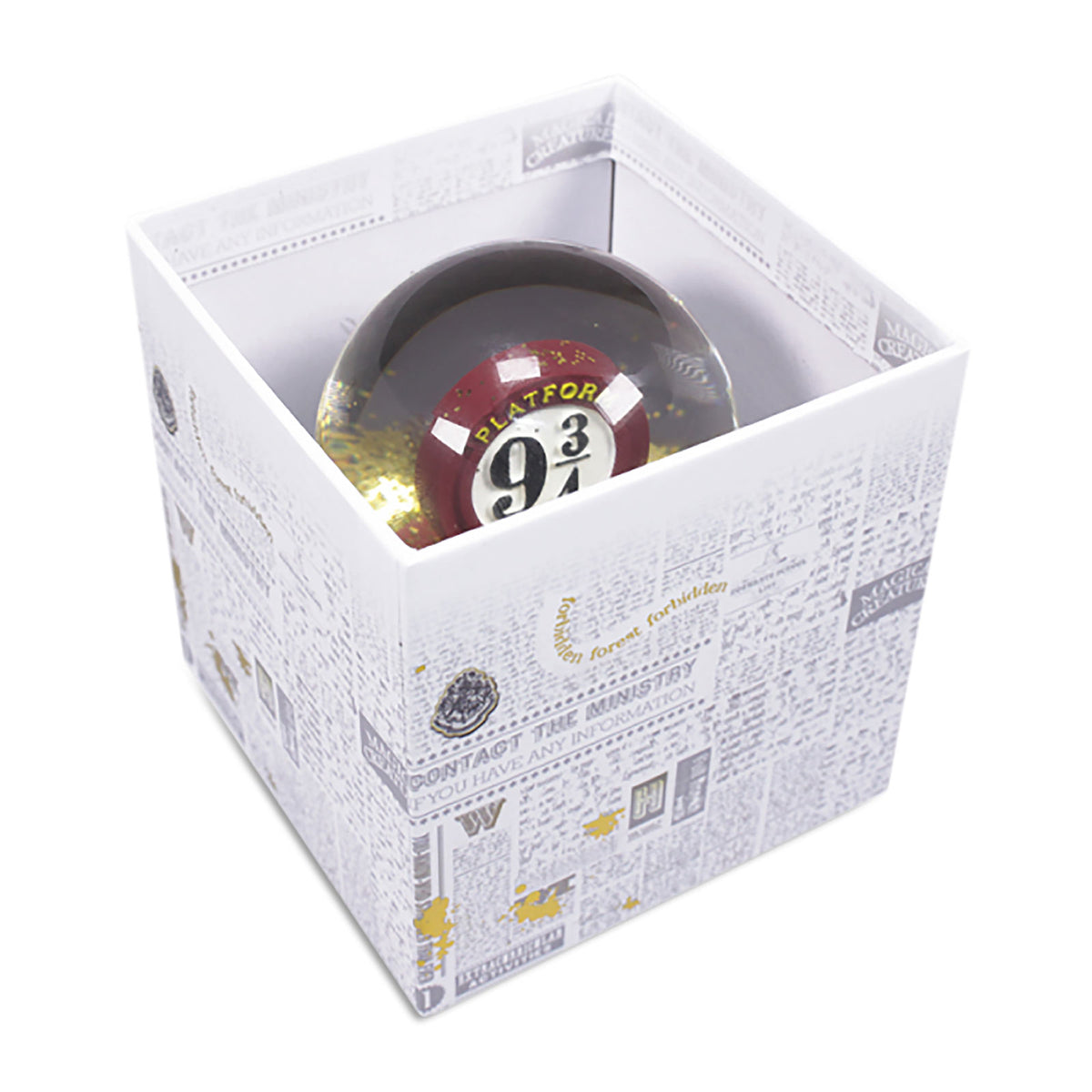 Immagine del prodotto Harry Potter - Globo di neve glitterato Binario 9 3/4