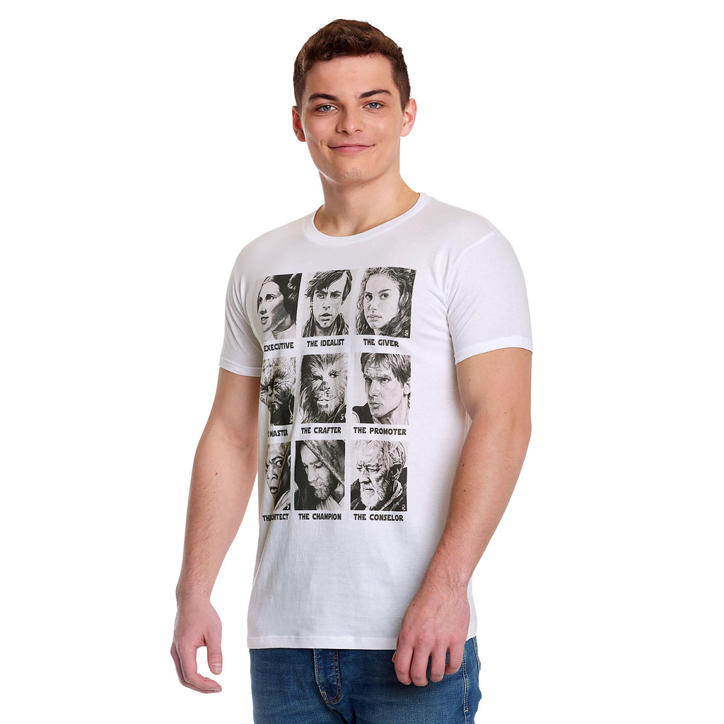 Produktbild Star Wars - Classic Characters T-Shirt weiß