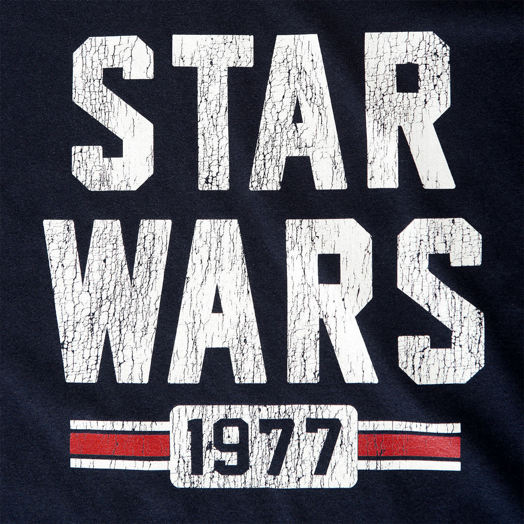 Produktbild Star Wars of 1977 Distressed T-Shirt blau