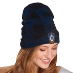 Image produit Harry Potter - Bonnet à carreaux avec blason de Ravenclaw