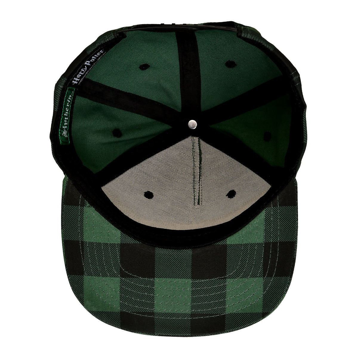 Immagine del prodotto Harry Potter - Cappellino Snapback a Quadri con Stemma di Serpeverde