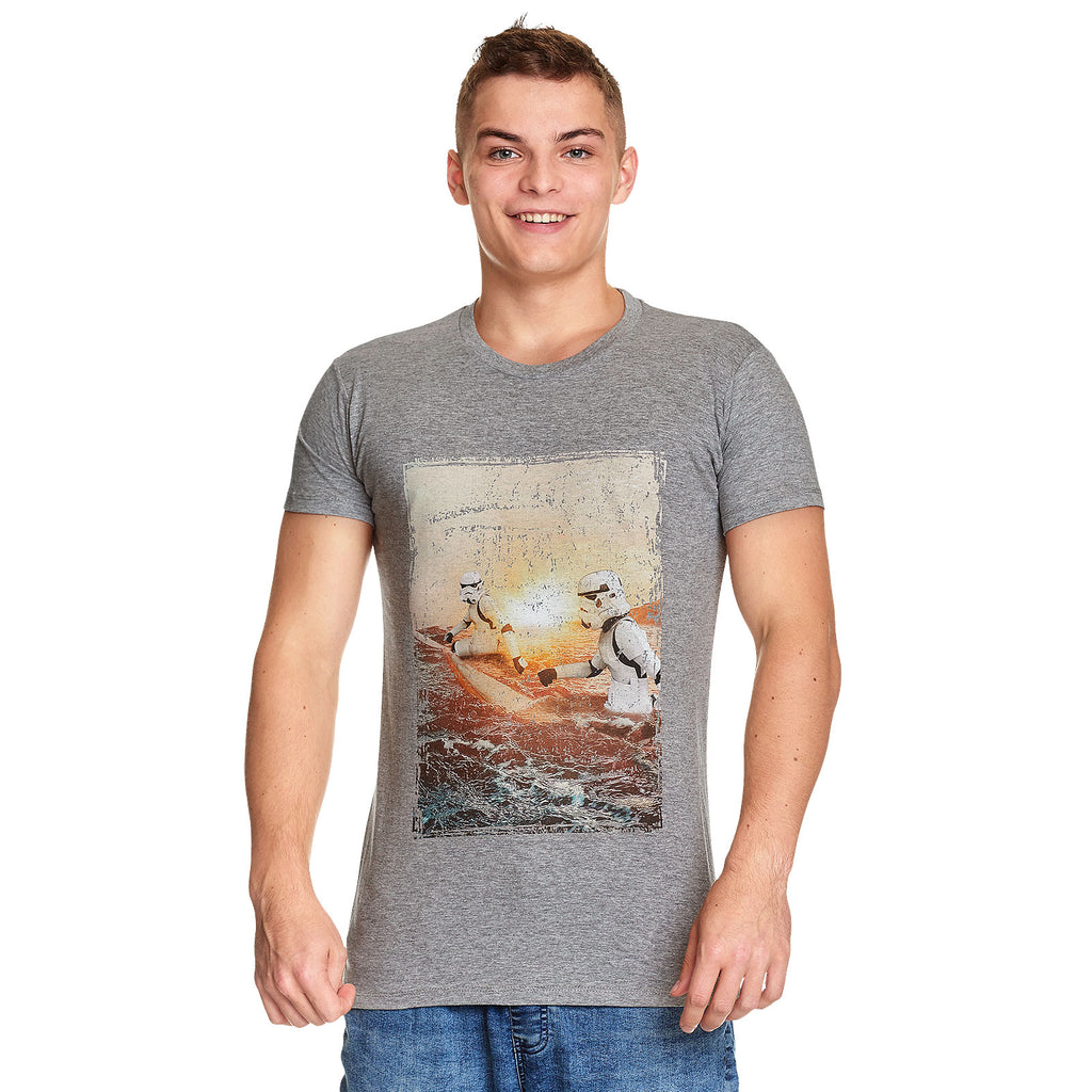 Image produit T-shirt gris Original Stormtrooper Sunrise Surfers