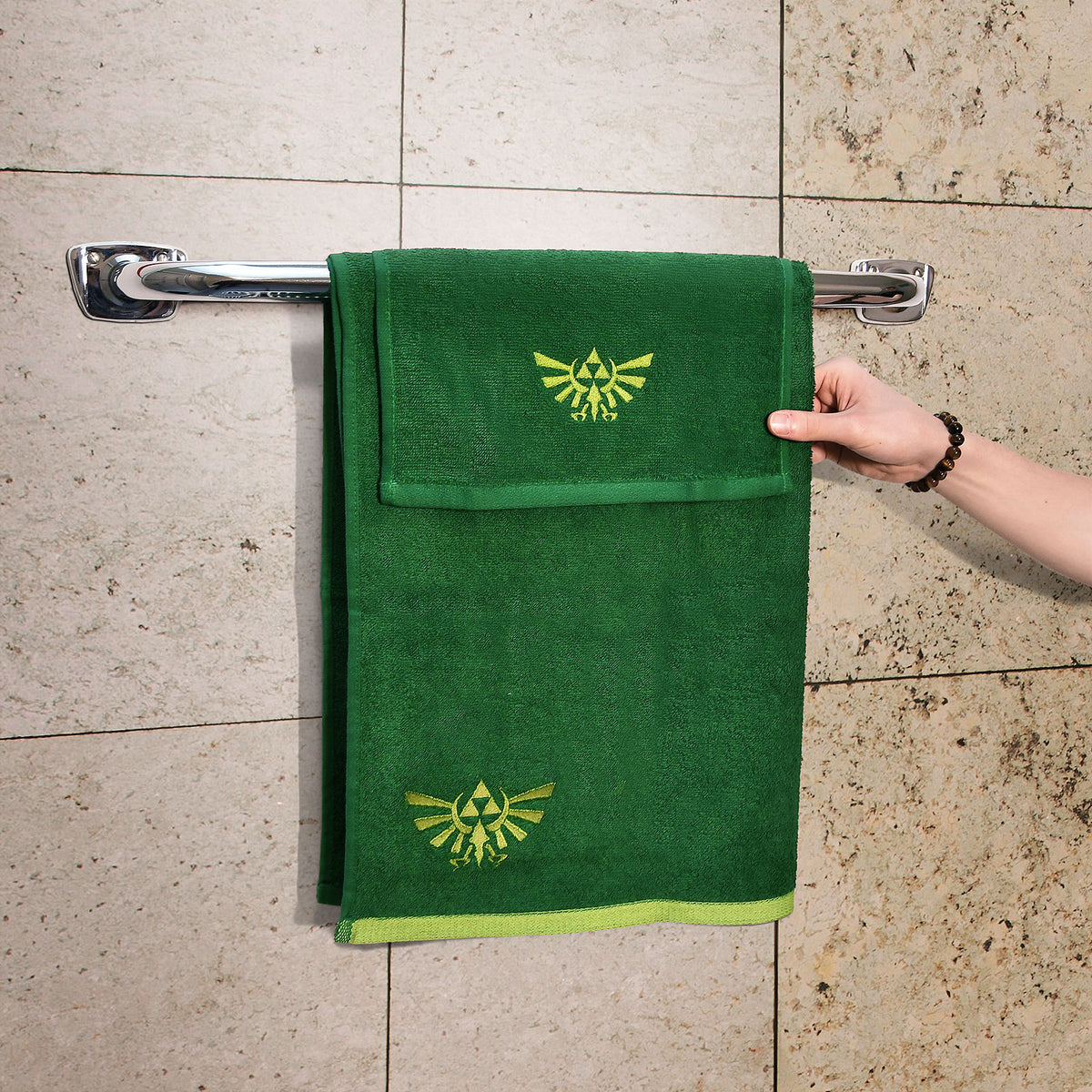 Immagine del prodotto Zelda - Set di 3 asciugamani e salvietta con logo Hyrule