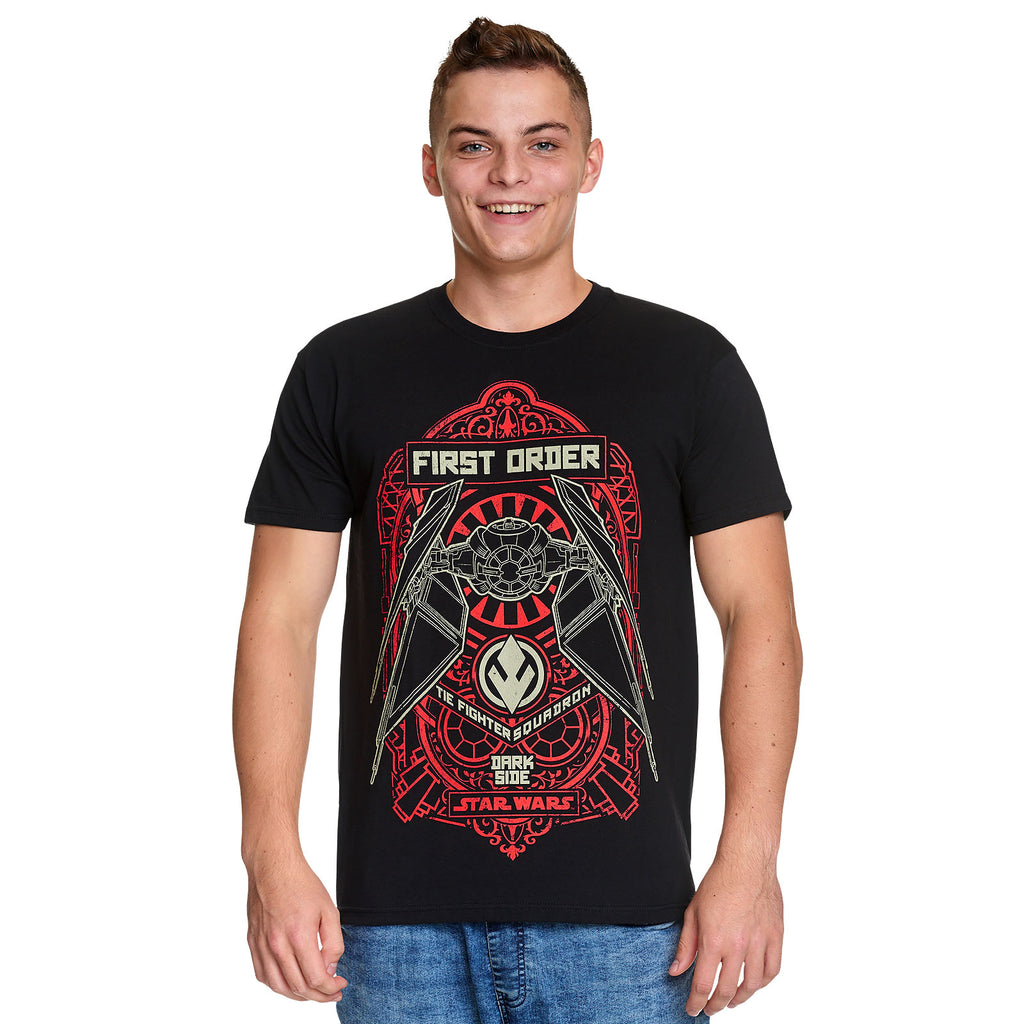 Image produit Star Wars - T-shirt Escadron de Chasseurs Tie noir