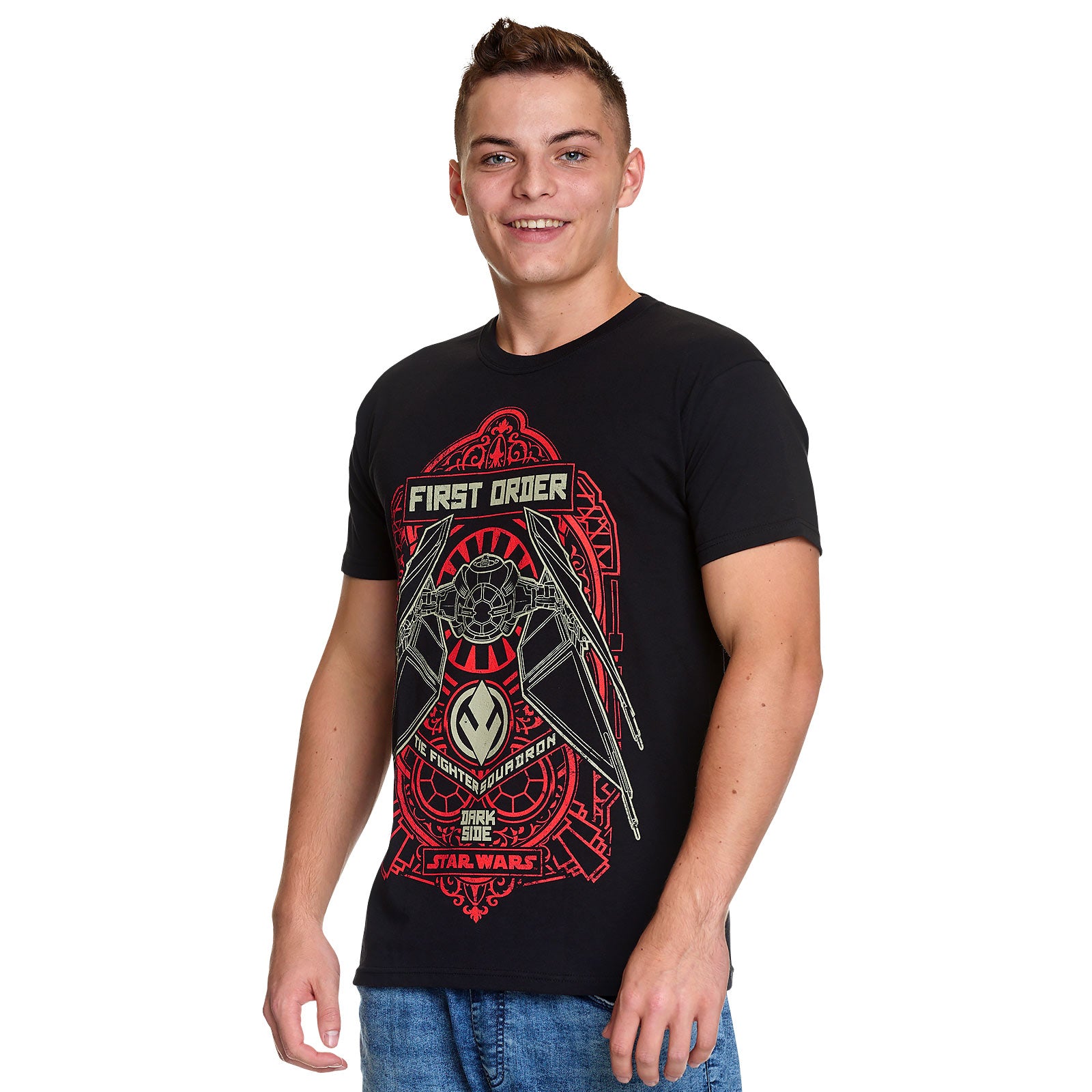 Image produit Star Wars - T-shirt Escadron de Chasseurs Tie noir