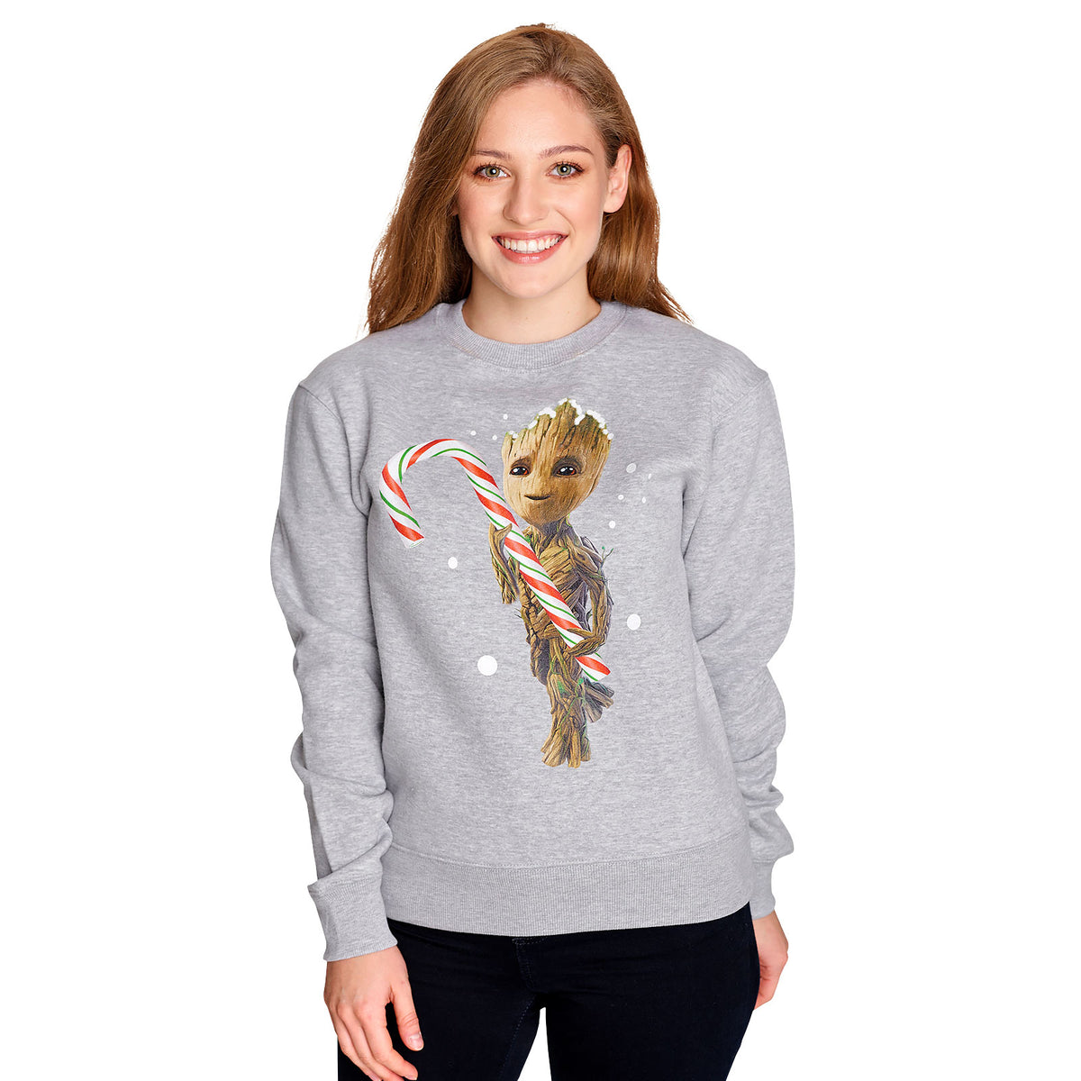 Image produit Les Gardiens de la Galaxie - Groot avec Pull en Sucre d'Orge Gris
