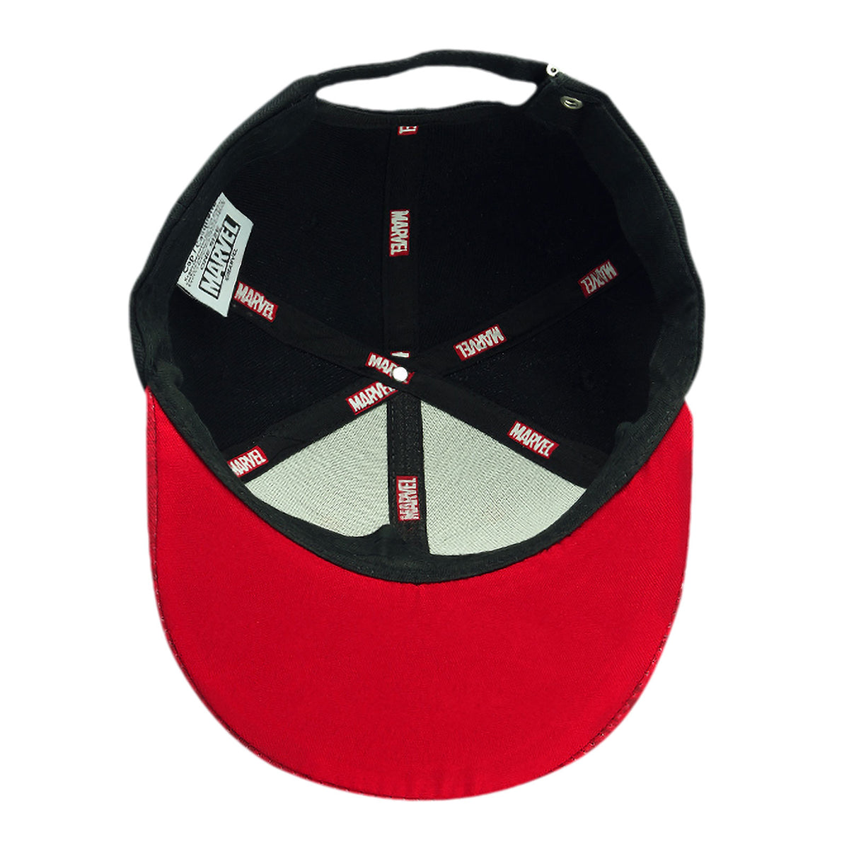 Image produit Casquette de baseball Marvel Comics noir-rouge