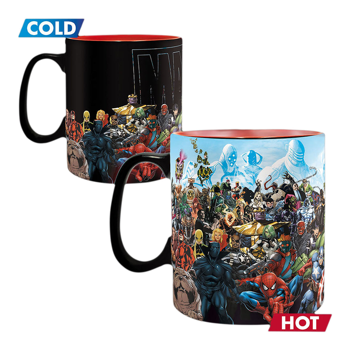 Immagine del prodotto Marvel - Tazza effetto termico Heroes