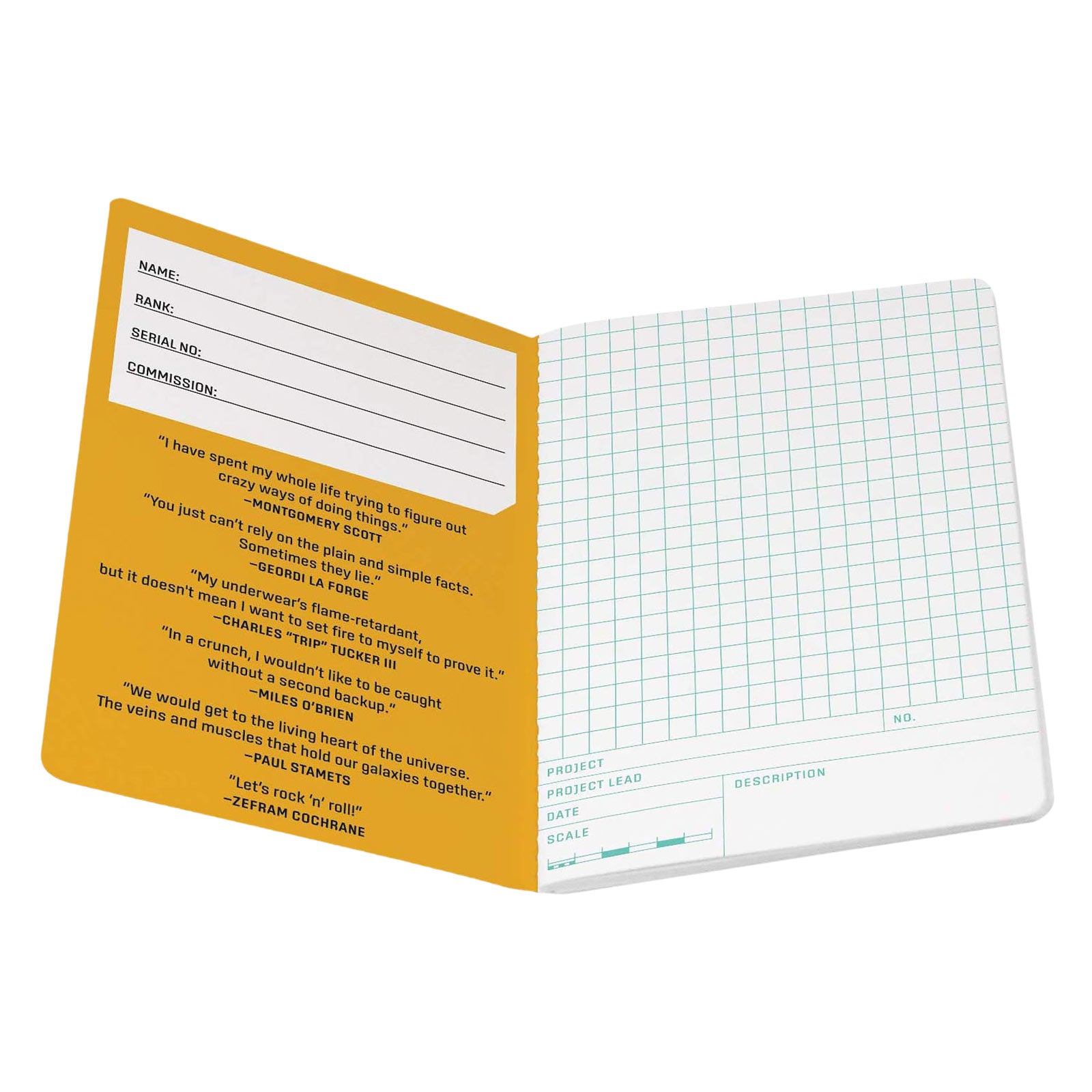 Image produit Star Trek - Carnet de poche Engineering