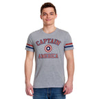 Produktbild Captain America - College T-Shirt grau