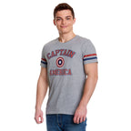 Produktbild Captain America - College T-Shirt grau