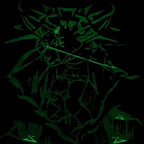 Image produit Witcher - Geralt Boucher de Blaviken T-shirt noir phosphorescent