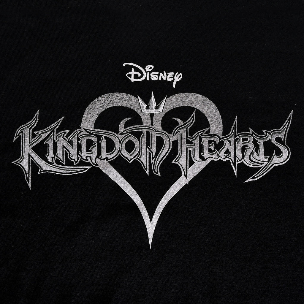 Image produit Kingdom Hearts - T-shirt logo noir