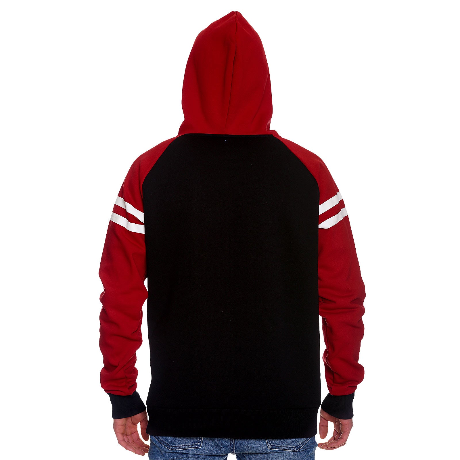 Produktbild Marvel - Logo Hoodie rot-schwarz